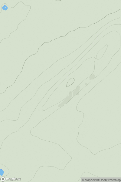 Thumbnail image for Ord Hill [Loch Vaich to Moray Firth] [NH696573] showing contour plot for surrounding peak